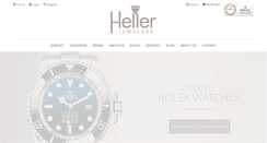 Desktop Screenshot of hellerjewelers.com