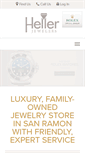 Mobile Screenshot of hellerjewelers.com